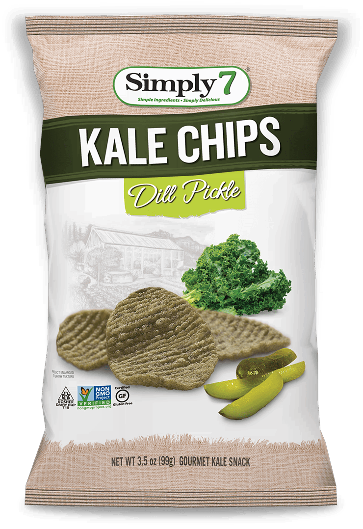 Dill Pickle Kale Chips