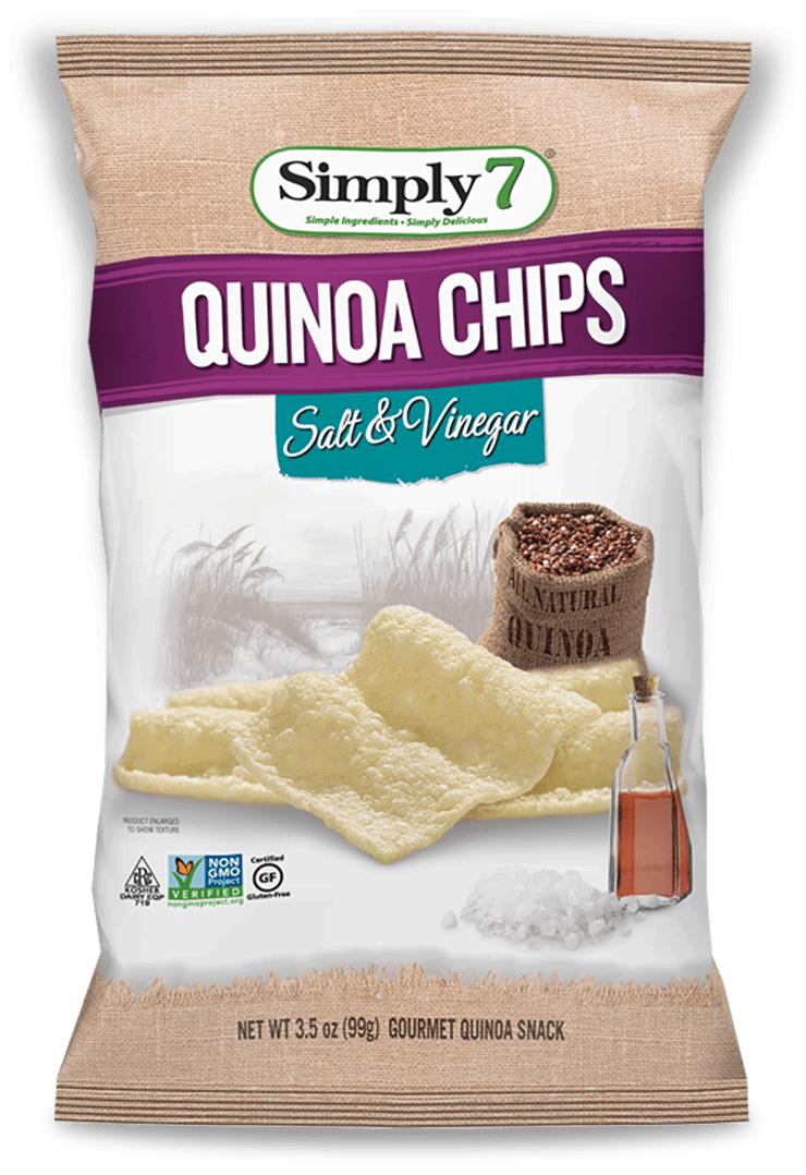 Salt & Vinegar Quinoa Chips