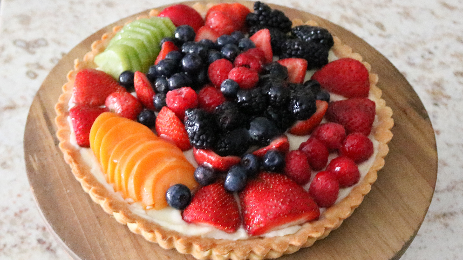 Fruit Tart | Delicious Recipes | Simply 7 Snacks