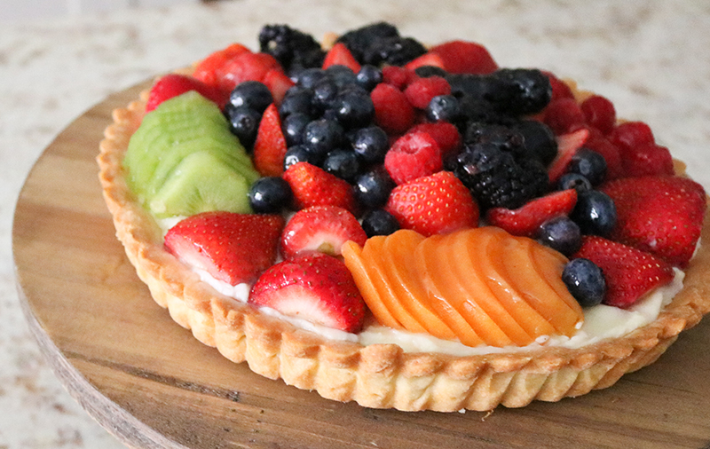               fruit tart