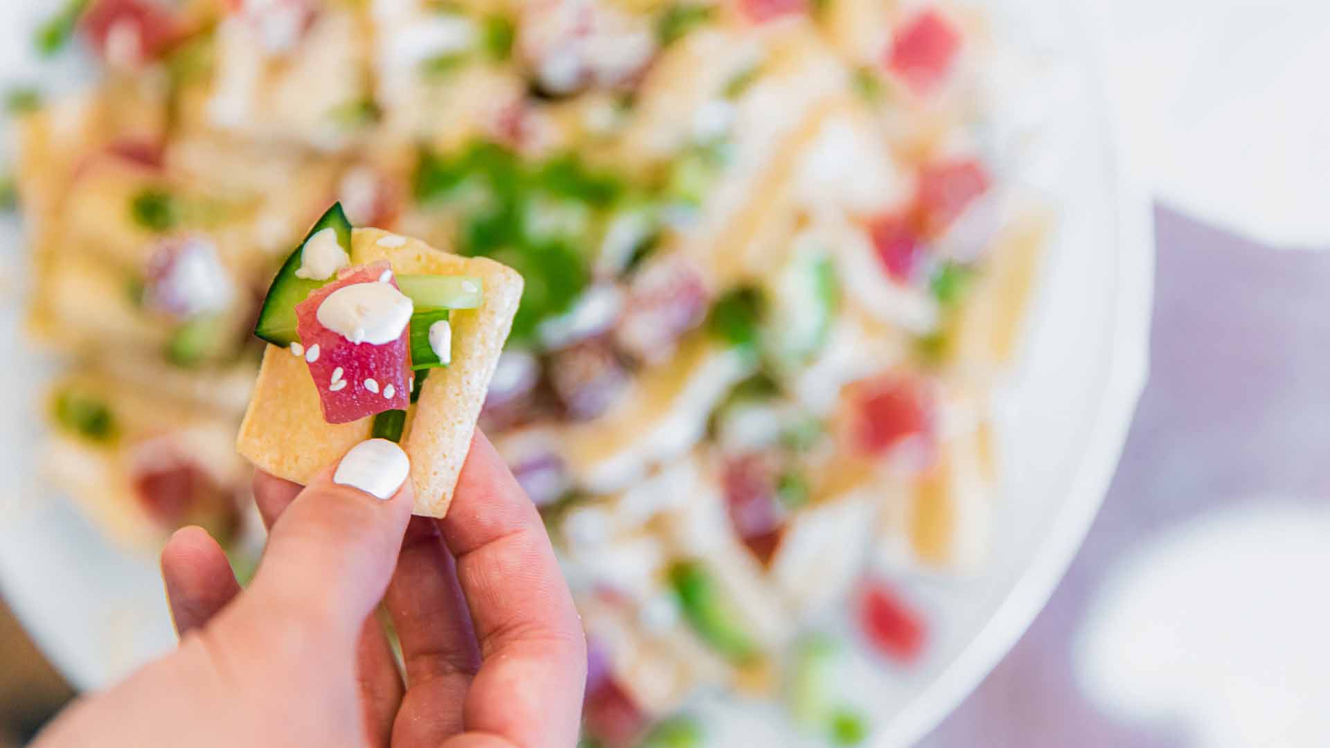 Tuna Nachos | Gluten Free, Quick Snack Recipes | Simply 7 Snacks