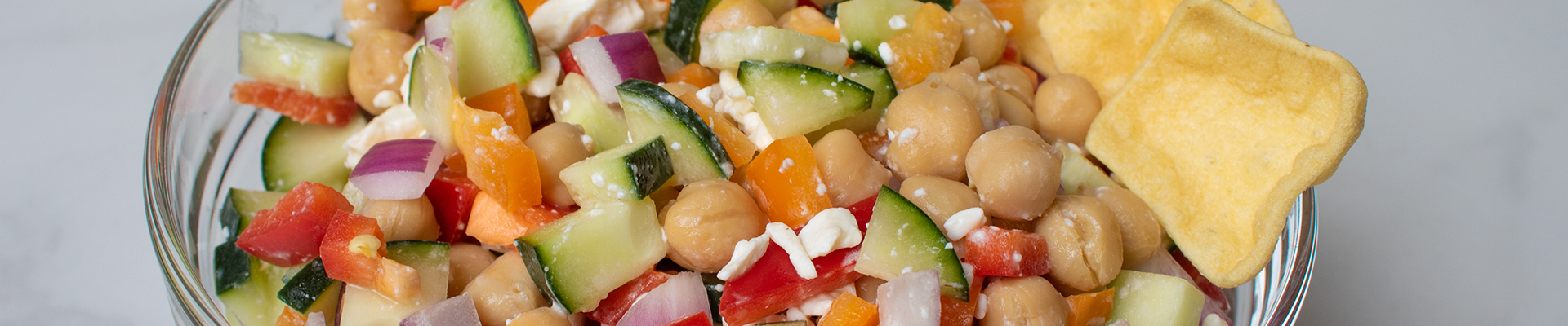 Chickpea Salad | Quick, Simple Recipes | Simply 7 Snacks